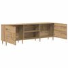 vidaXL Gabinete de TV Roble artisan 150 x 30 x 50 cm
