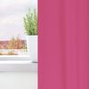 vidaXL Cortinas Opacas con Anillas 2 pcs Rosa Brillante 140 x 140 cm