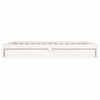 vidaXL Estructura de cama con cajones blanco 160x200 cm