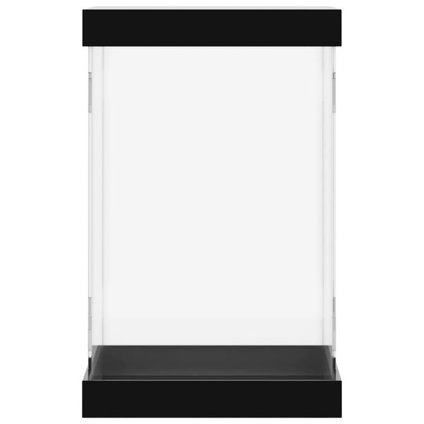 vidaXL Caja de exposici&oacute;n acr&iacute;lico transparente 14x14x22 cm