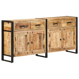 vidaXL Aparador de madera maciza de mango 172x35x80 cm