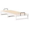 vidaXL Estructura de cama 80 x 210 cm Madera de pino macizo