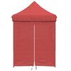 vidaXL Carpa de Fiesta Burdeos 200 x 200 x 306 cm Tela Oxford