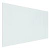 vidaXL Placa de vidrio para chimenea rectangular 100x60 cm