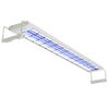 vidaXL L&aacute;mpara LED para acuario aluminio IP67 80-90 cm