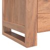 vidaXL Aparador de madera maciza de teca 80x35x60 cm