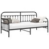 vidaXL Estructura de cama de d&iacute;a Negro 90 x 190 cm