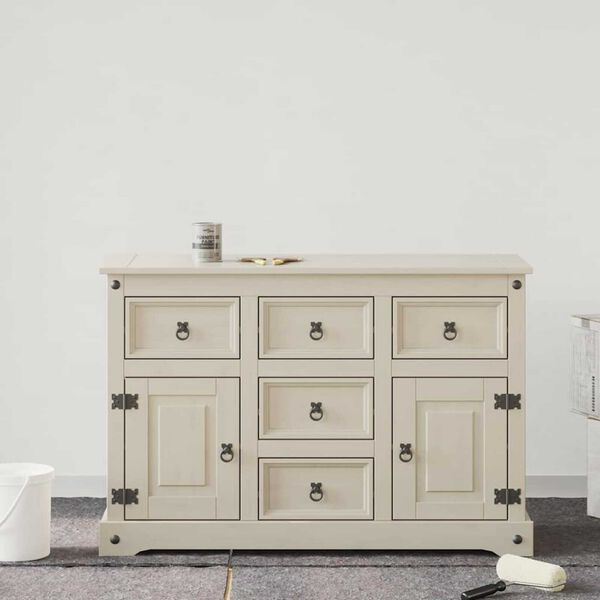 vidaXL Pintura para muebles Marrón 10 x 10 x 12,2 cm