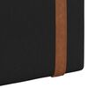 vidaXL Cabecera Colgante Liso Negro 210 x 55 x 5 cm PU antiguo