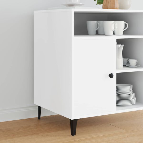 vidaXL Patas de Muebles 12 pcs Negro 5,5 x 5,5 x 10 cm Hierro