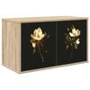 vidaXL Mueble de TV Montado en la Pared BREMEN 69 x 33 x 40 cm