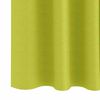 vidaXL Cortinas Opacas con Anillas 2 pcs Verde 260 x 140 cm Poli&eacute;ster