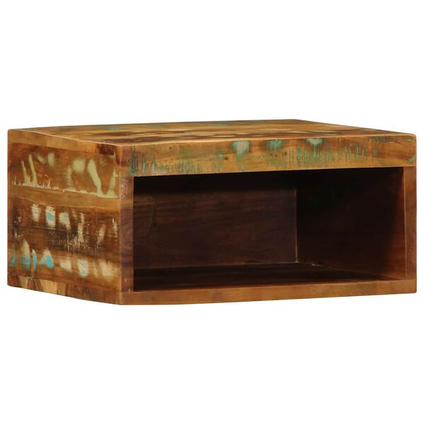 vidaXL Muebles de TV de pared 2 uds madera maciza reciclada