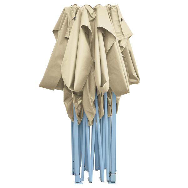 vidaXL Carpa pleglable Pop-up 3x4,5 m blanco crema