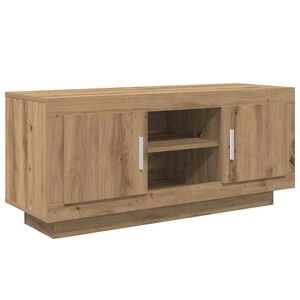 vidaXL Gabinete de TV 102 x 35 x 45 cm Roble artisan