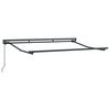 vidaXL Estructura de toldo manual Ajustable Antracita 3 x 2 m Acero