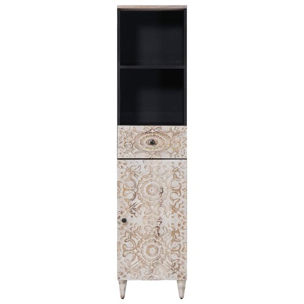 vidaXL Mueble de Cuarto de Ba&ntilde;o con caj&oacute;n 38 x 33,5 x 160 cm