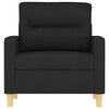 vidaXL Sill&oacute;n de tela negro 60 cm
