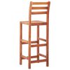 vidaXL Set de bar de jard&iacute;n 5 pzas madera acacia superficie azulejos