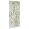 vidaXL Cortina para puerta insectos estampado de bamb&uacute; 90x220cm bamb&uacute;