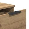 vidaXL Aparador madera de ingeniería roble artisian 30x30x70 cm