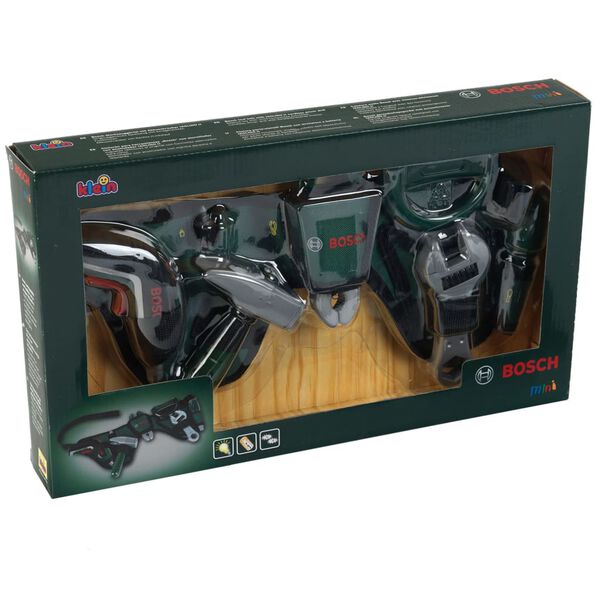 Bosch Cintur&oacute;n de herramientas de juguete con herramientas verde