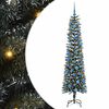vidaXL &Aacute;rbol de Navidad artificial Verde 180 cm PVC, Pl&aacute;stico y Acero