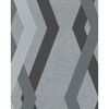Noordwand Papel de pared Topchic Graphic Lines Diamonds gris y negro