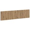vidaXL Cabecero montada en la pared ZWOLLE Roble artisan