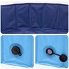 vidaXL Piscina Plegable para Perros Azul 80 x 80 x 20 cm PVC