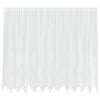 vidaXL Cortina de Encaje Blanco 160 x 300 cm Poli&eacute;ster