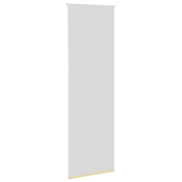 vidaXL Estor Enrollable Opaco Beige 75x210 cm Tela Ancho 70,7 cm