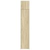 vidaXL Armario estrecho madera ingenier&iacute;a roble Sonoma 40x42,5x225 cm
