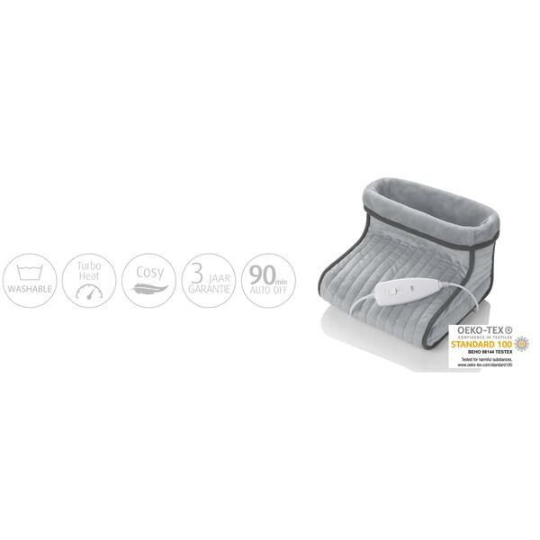Medisana Calentador de pies FWS gris