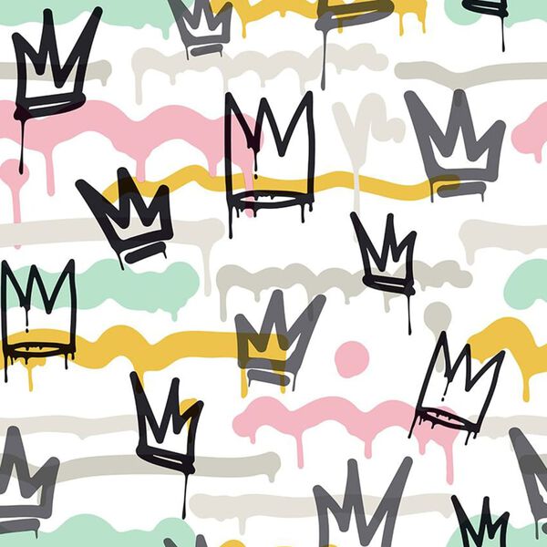 Noordwand Papel pintado Friends&Coffee Sith Graffity and Crowns