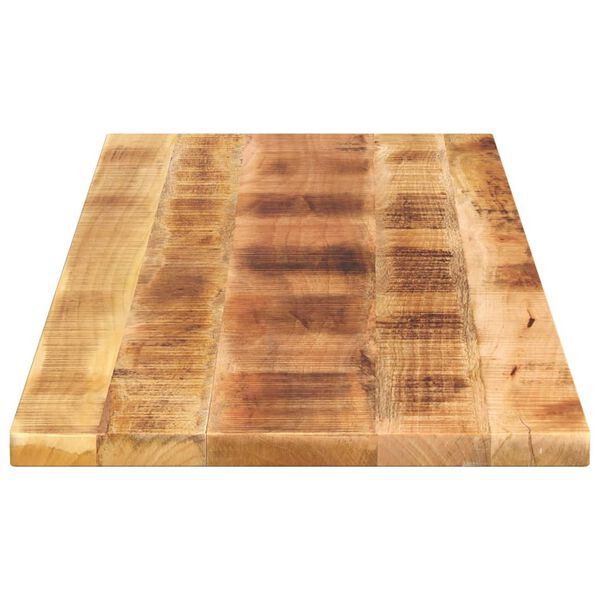 vidaXL Tablero de mesa rectangular madera maciza mango 140x60x1,5 cm