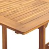 vidaXL Set de comedor de jard&iacute;n 7 pzas rat&aacute;n PE madera acacia negro