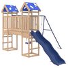 vidaXL Parque infantil de exterior de madera maciza de pino