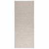 vidaXL Alfombras de &aacute;rea Rectangular FARO Crema 150 x 80 cm Poli&eacute;ster