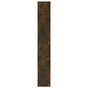 vidaXL Estanter&iacute;a/divisor madera ingenier&iacute;a roble ahumado 80x30x198 cm