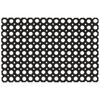 vidaXL Felpudo rectangular de goma 40x60 cm