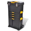 vidaXL Caja de herramientas carrito port&aacute;til