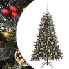 vidaXL &Aacute;rbol de Navidad artificial Verde 120 cm PVC, Pl&aacute;stico y Acero