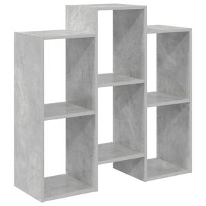 vidaXL Aparador Gris Concreto 90 x 30 x 90 cm