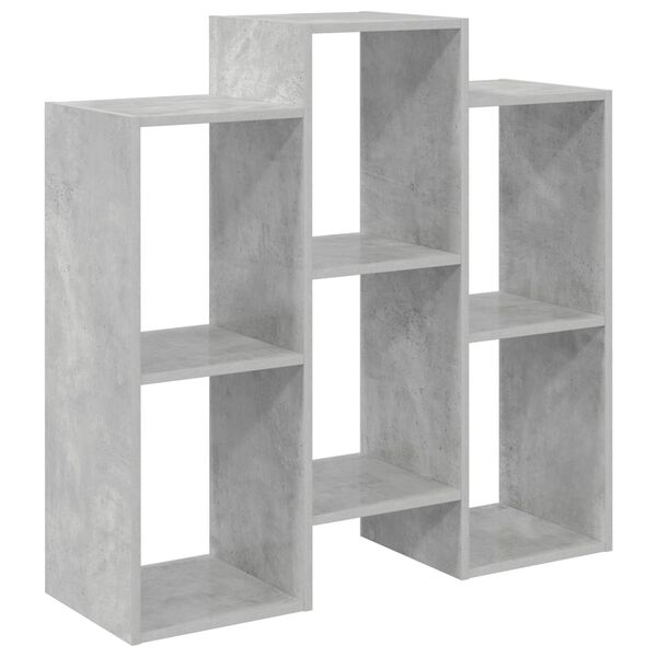 vidaXL Aparador Gris Concreto 90 x 30 x 90 cm