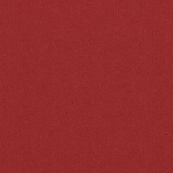 vidaXL Toldo para balcón tela oxford rojo 75x500 cm