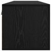 vidaXL Mueble de pared Roble negro 100 x 36.5 x 35 cm