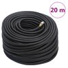 vidaXL Manguera de aire h&iacute;brida caucho y PVC negro 15 mm 20 m