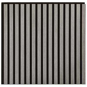 vidaXL Paneles de pared 8 pcs Gris 60,5 x 60 cm