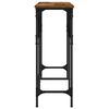 vidaXL Mesa Consola Madera envejecida 140 x 29 x 75 cm